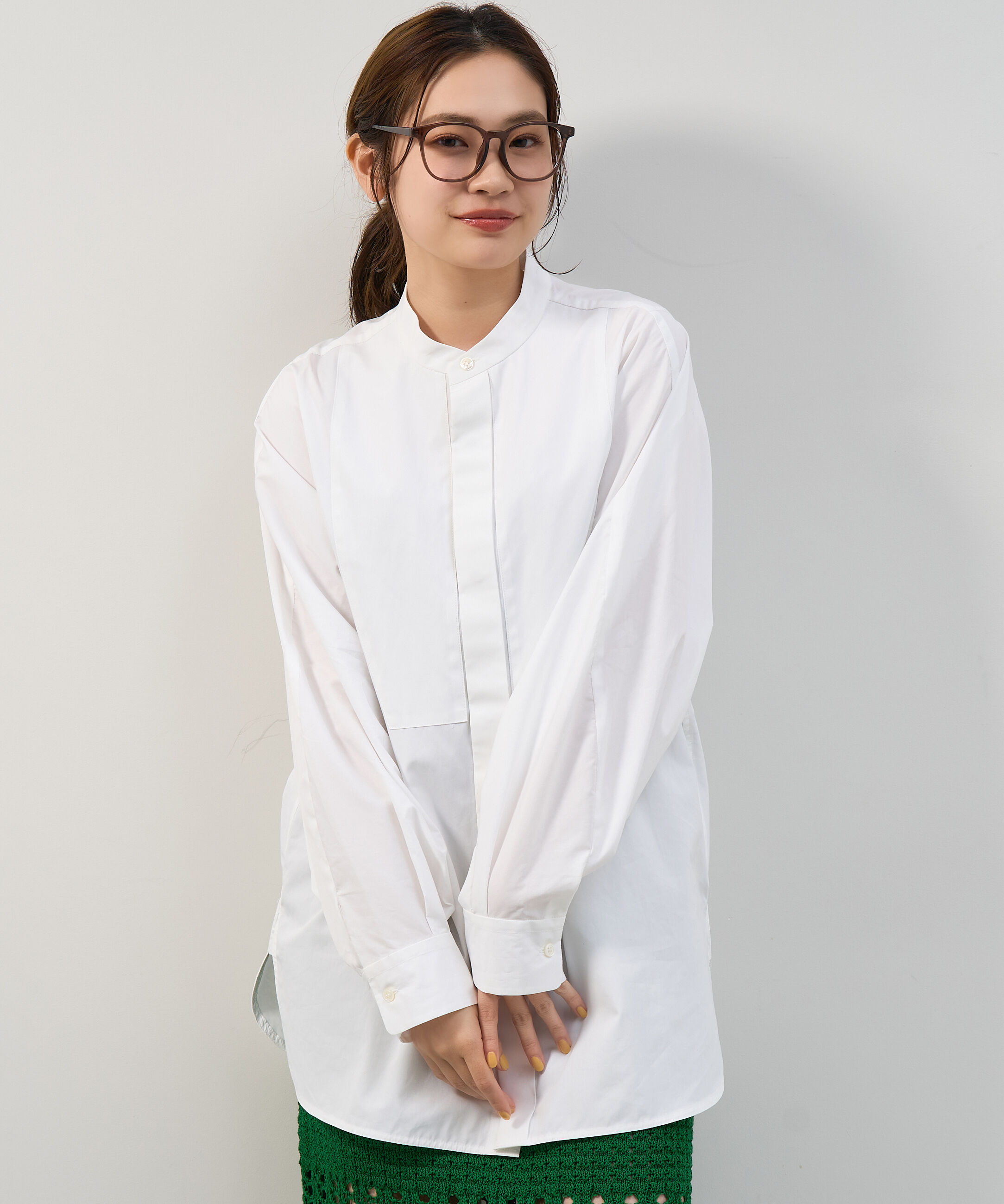  「Zoff | ウェリントン型 メガネ クリアフレーム 黒縁 伊達メガネ レンズ交換券付き」|メガネ|