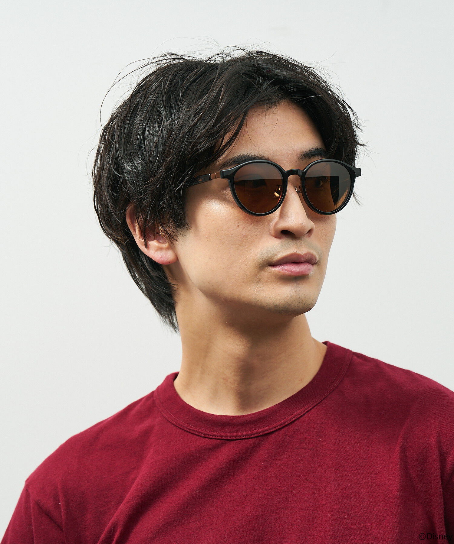  「ボストン型 2way サングラス メガネ Disney Collection created by Zoff &rdquo;Sunglasses&rdquo; N&D ディズニー」|サングラス|