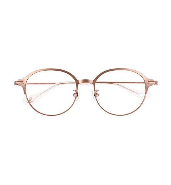  「ボストン型メガネ｜レディース 女性用 可愛い リボン パステル｜Zoff｜SWEET レンズ交換券付」|メガネ|