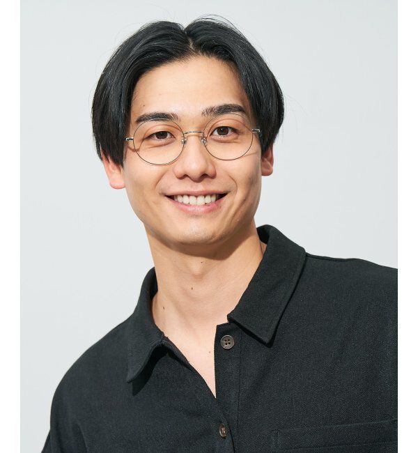  「ラウンド型 メガネ | 丸型メガネ チタン 軽量 メタルフレーム レディース 大人可愛い レンズ交換券付」|メガネ|