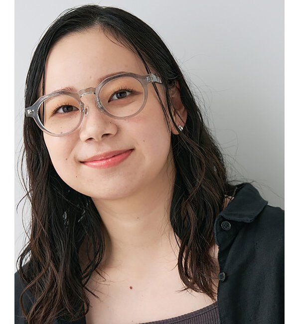  「[セール価格]CLASSIC(クラシック) レンズ交換券付」|メガネ|薄グレー