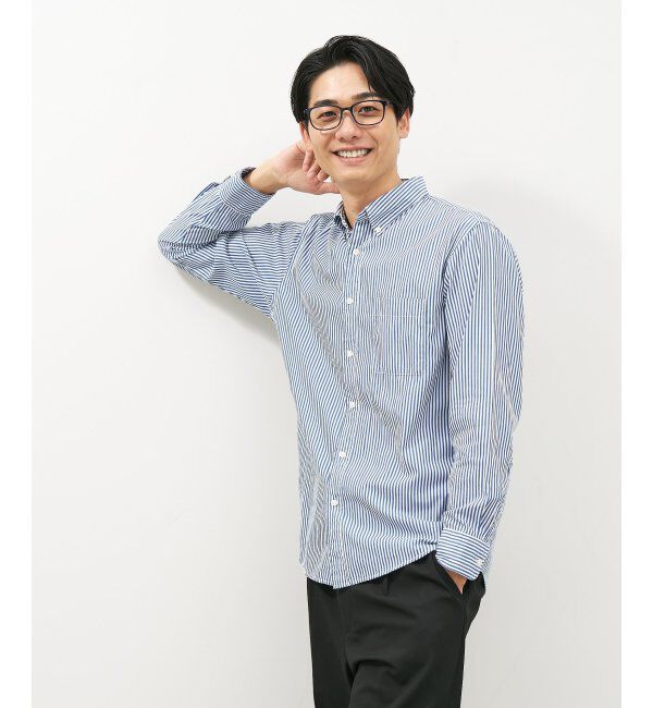  「ウェリントン型 メガネ｜伊達メガネ プラスチック&times;メタル 眼鏡 度付き眼鏡 ビジネス Zoff レンズ交換券付」|メガネ|