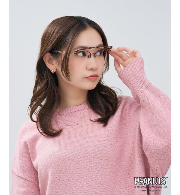  「Zoff PEANUTS 跳ね上げ式 メガネ (フリップアップ) スヌーピー オラフ アンディ SNOOPY レンズ交換券付」|メガネ|