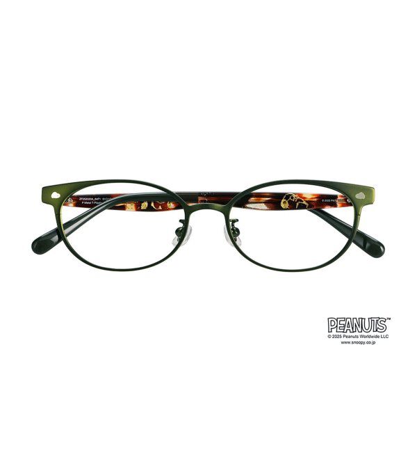  「Zoff PEANUTS 跳ね上げ式 メガネ (フリップアップ) スヌーピー オラフ アンディ SNOOPY レンズ交換券付」|メガネ|