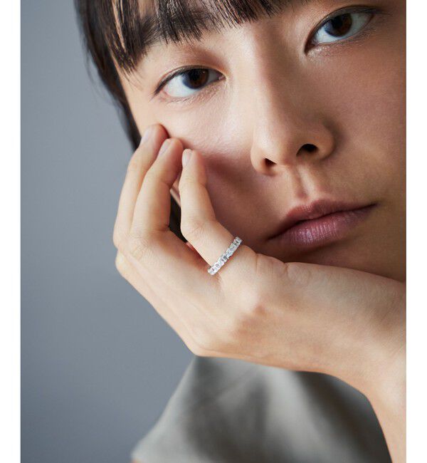 Jouete「ピンキーリング ジルコニア」|リング|