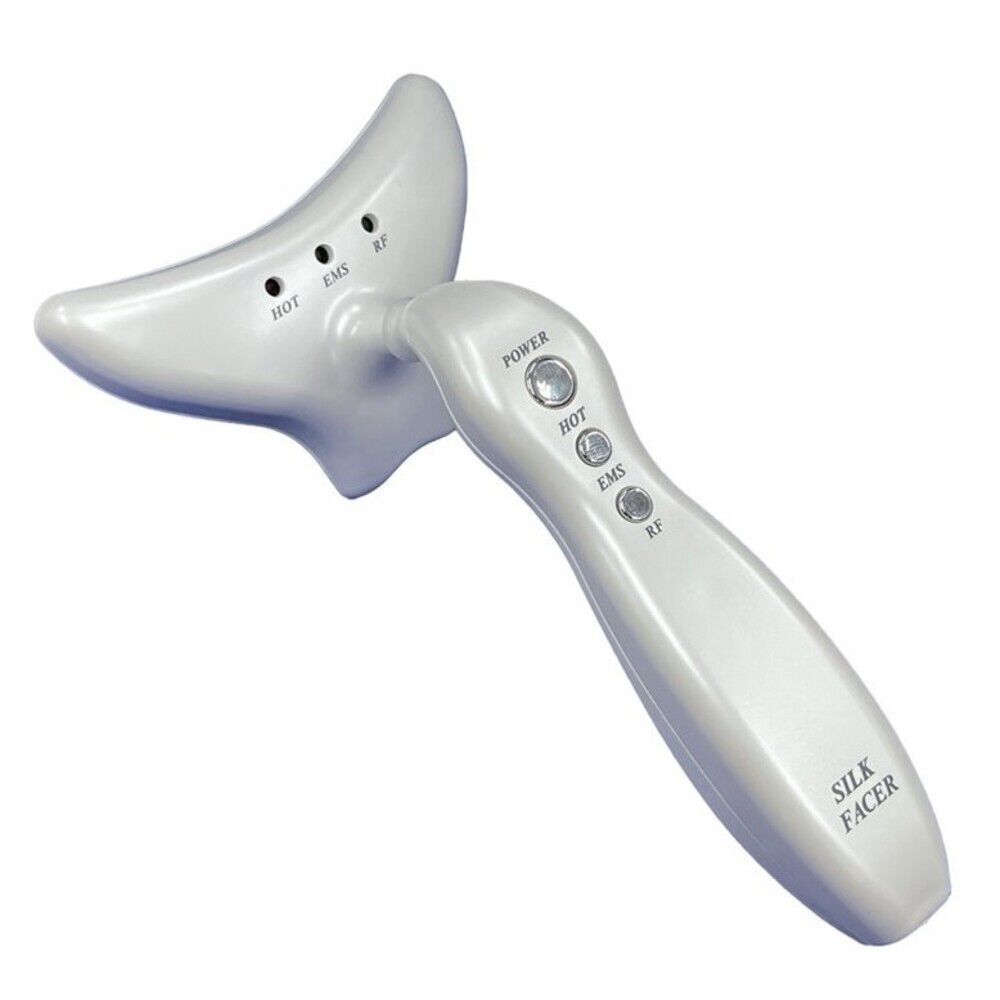 BACKYARD FAMILY「美顔器 ems 通販 ほうれい線アイロン シルクフェイサー フェイシャル フェイスマッサージ」|フェイスマスク・パック|ホワイト1