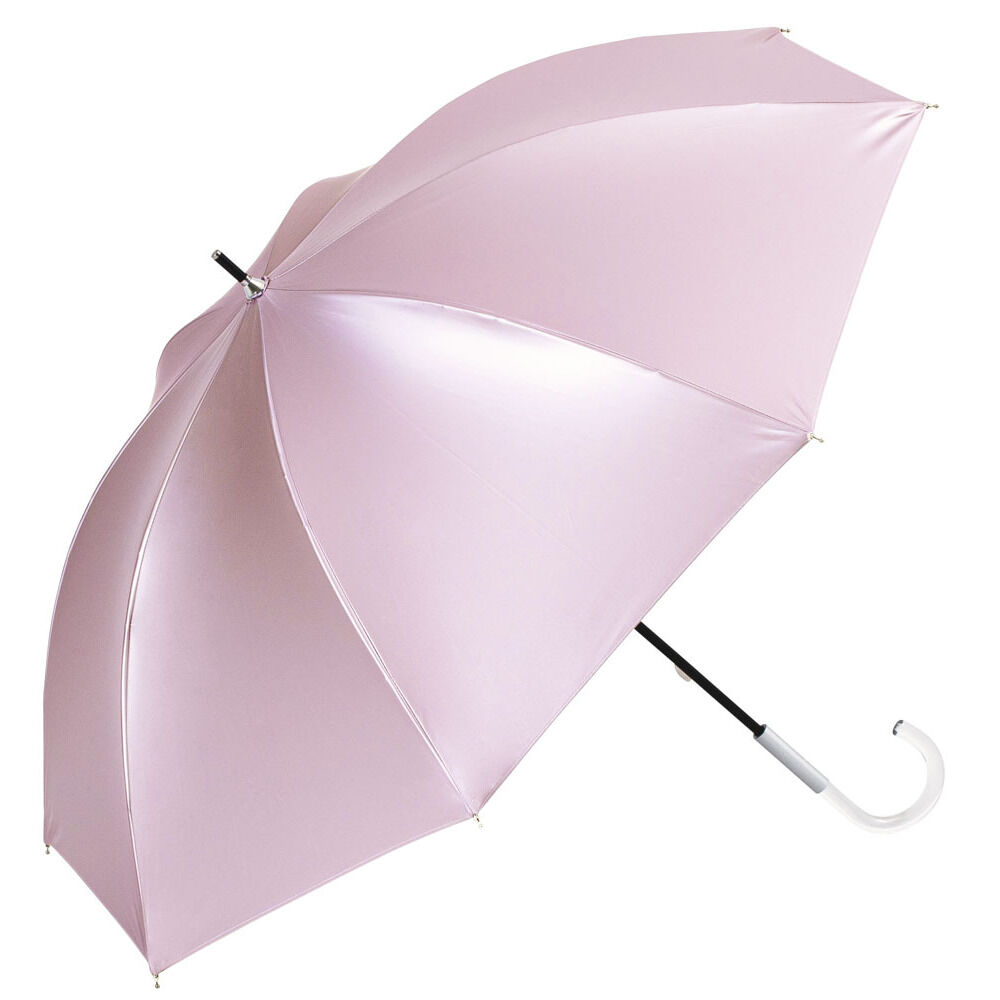 BACKYARD FAMILY「because ビコーズ パールブ 長傘 軽量 レディース 通販 雨傘 日傘 傘 かさ カサ」|傘|ピンク1