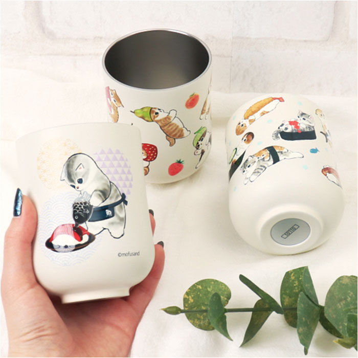 BACKYARD FAMILY「モフサンド mofusand ゆのみ 通販 湯飲み 湯呑み 湯のみ コップ カップ 保冷保温」|食器・キッチングッズ|