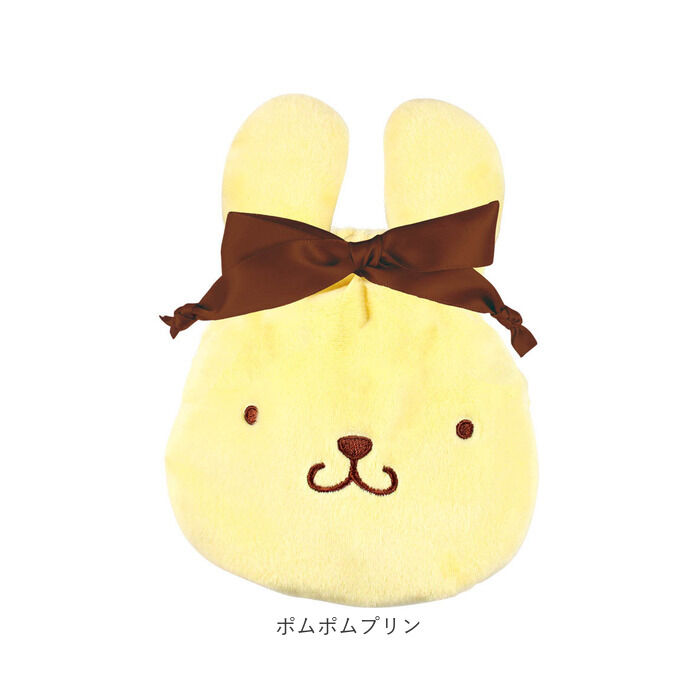 BACKYARD FAMILY「巾着袋 キャラクター 通販 ティーズ ファクトリー ぬいぐるみ巾着 巾着ポーチ クリアポーチ」|ポーチ|