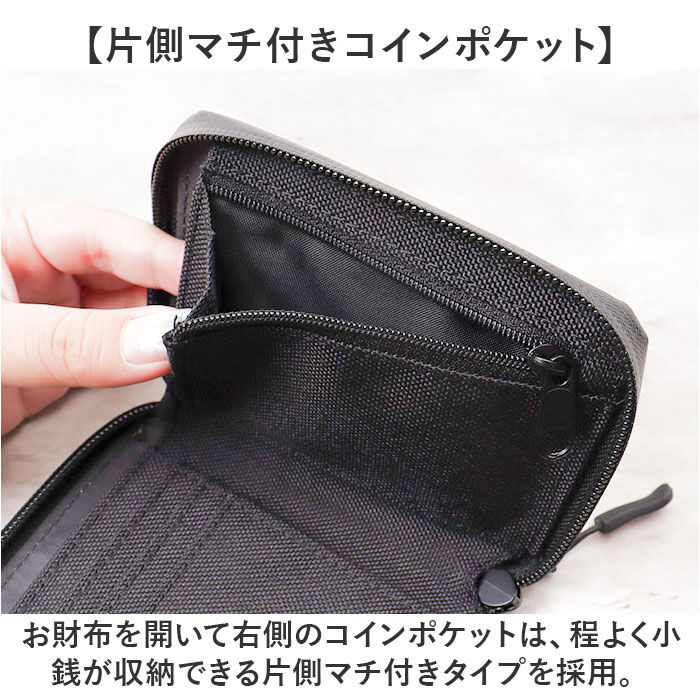 BACKYARD FAMILY「lrm 財布 メンズ財布 通販 折り財布 二つ折り 二つ折り財布 TPUプリント ミドル財布」|財布|