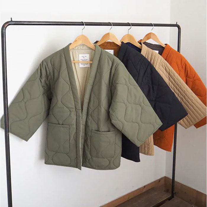 BACKYARD FAMILY「コンフリー L 半纏 はんてん ハンテン 通販 伴天 半てん 半天 ちゃんちゃんこ 重ね着 羽織り」|その他|