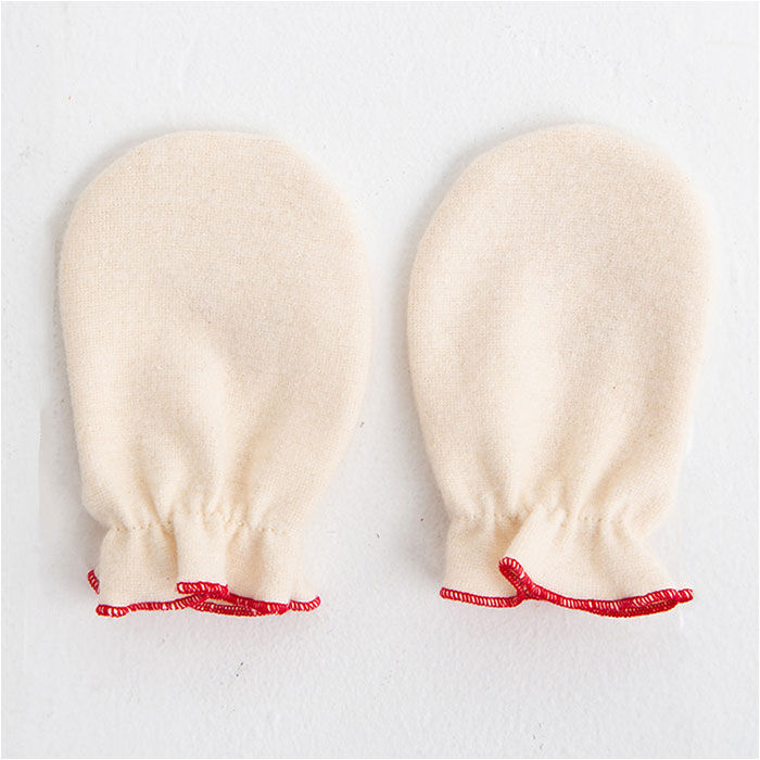 BACKYARD FAMILY「POMPKINS ポプキンズ ミトン オーガニック ベビー 通販 日本製 手袋 てぶくろ 刺しゅう」|その他ベビー用品|