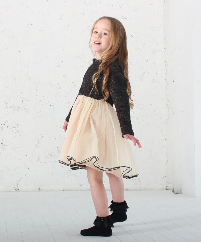 BACKYARD FAMILY「ワンピース キッズ 長袖 通販 ドレスワンピース 12122002 子供 ドレス 女の子 結婚式」|その他|