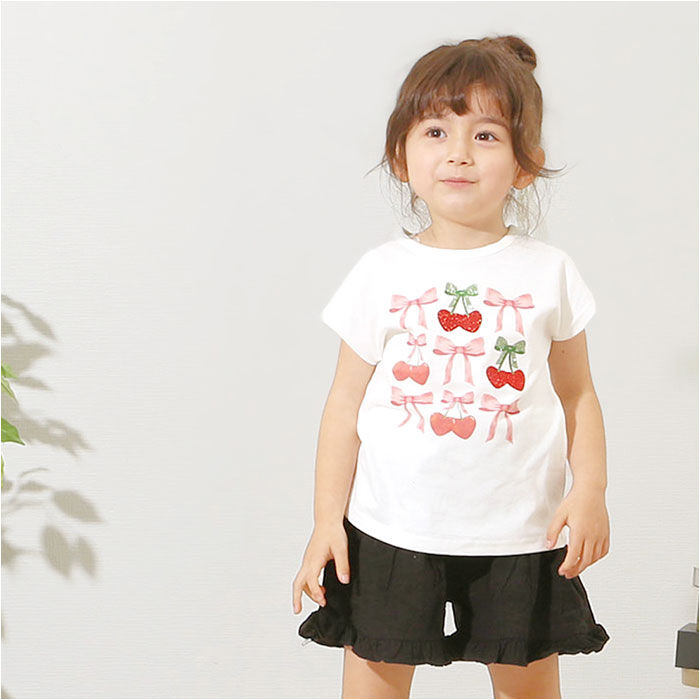 BACKYARD FAMILY「Rora Tシャツ 通販 ローラ チェリーポップ 半袖 カットソー 半袖Tシャツ プリントTシャツ」|その他|