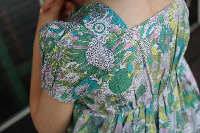 BACKYARD FAMILY「Rora ワンピース キッズ 通販 ローラ ワンピ スビー 半袖 花柄 フラワー お花 綿100%」|その他|