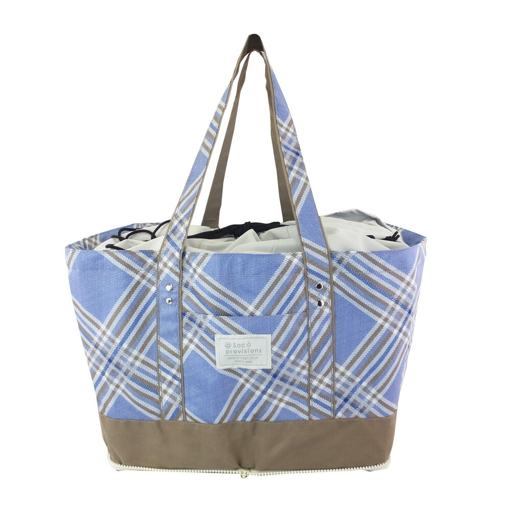 BACKYARD FAMILY「エコバッグ マチ広 大きめ 通販 エコバック 買い物バッグ ショッピングバッグ トートバッグ 保冷」|エコバッグ|ブルー1