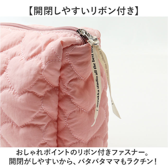 BACKYARD FAMILY「おむつポーチ 大容量 通販 ポーチ 大きめ おしりふき ベビー オムツポーチ オムツ マルチポーチ」|その他ベビー用品|
