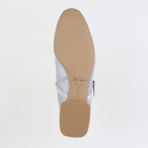 銀座かねまつ「AP250271CFUSTELGY 【本革】シアーメッシュメリージェーン」|パンプス|