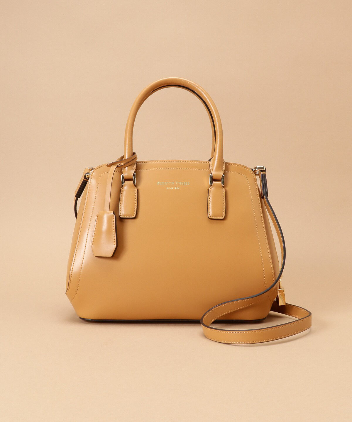 Samantha Thavasa「トラペズミニヨン ボストンバッグ 小サイズ」|ハンドバッグ|