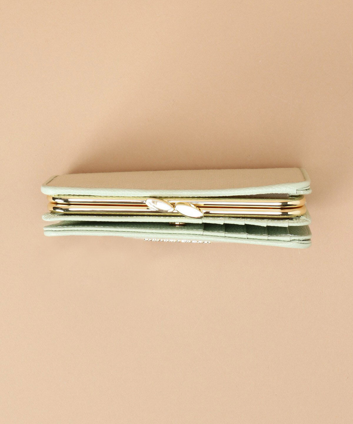 Samantha Thavasa「ST Jacquard 二つ折り口金財布」|財布|