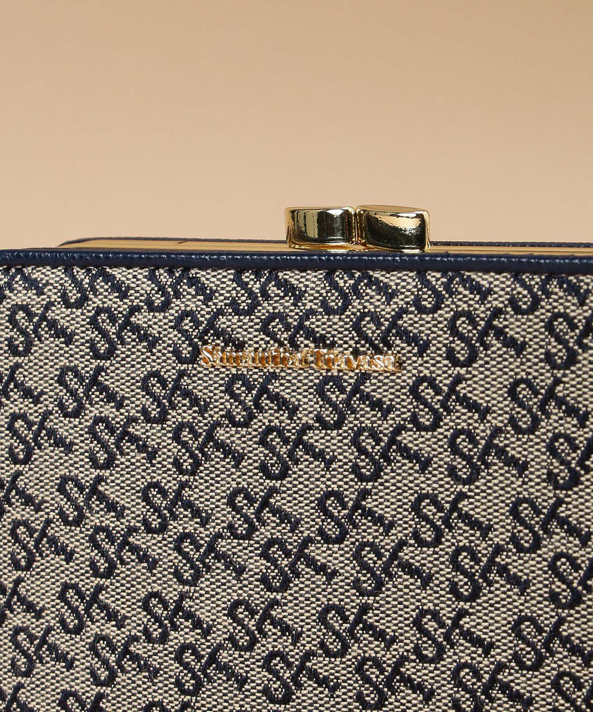 Samantha Thavasa「ST Jacquard 二つ折り口金財布」|財布|