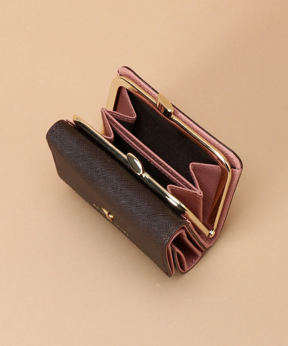 Samantha Thavasa「Pomme d'espoir ポムディスポワール バイカラー三つ折り口金財布」|財布|