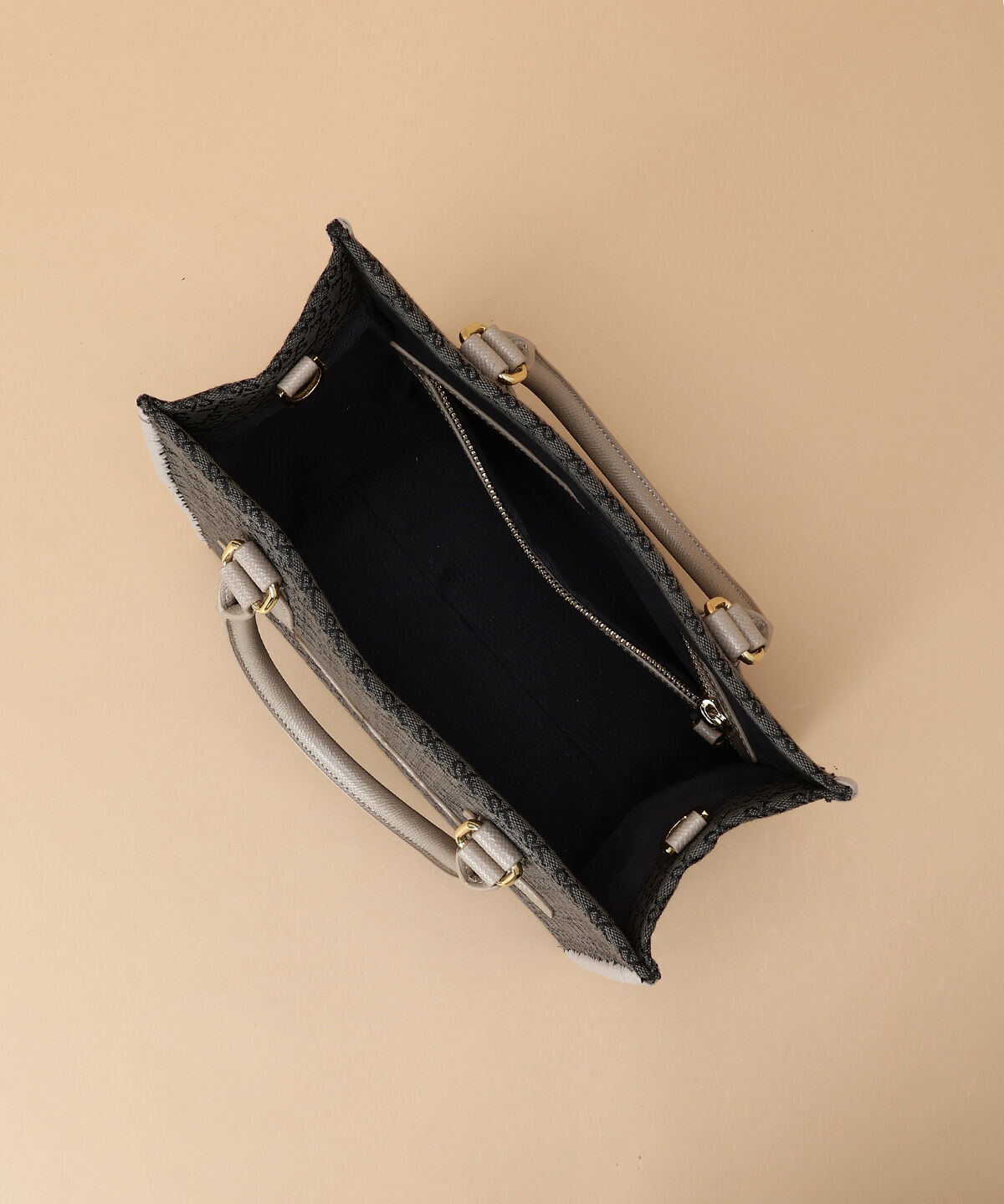 Samantha Thavasa「ST Jacquard サマタバスクエアトートバッグ」|トートバッグ|