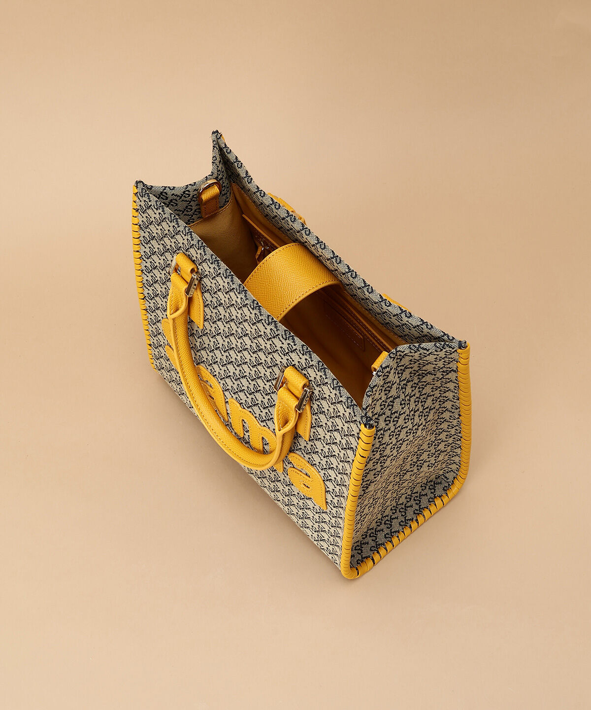 Samantha Thavasa「ST Jacquard サマタバスクエアトートバッグ」|トートバッグ|