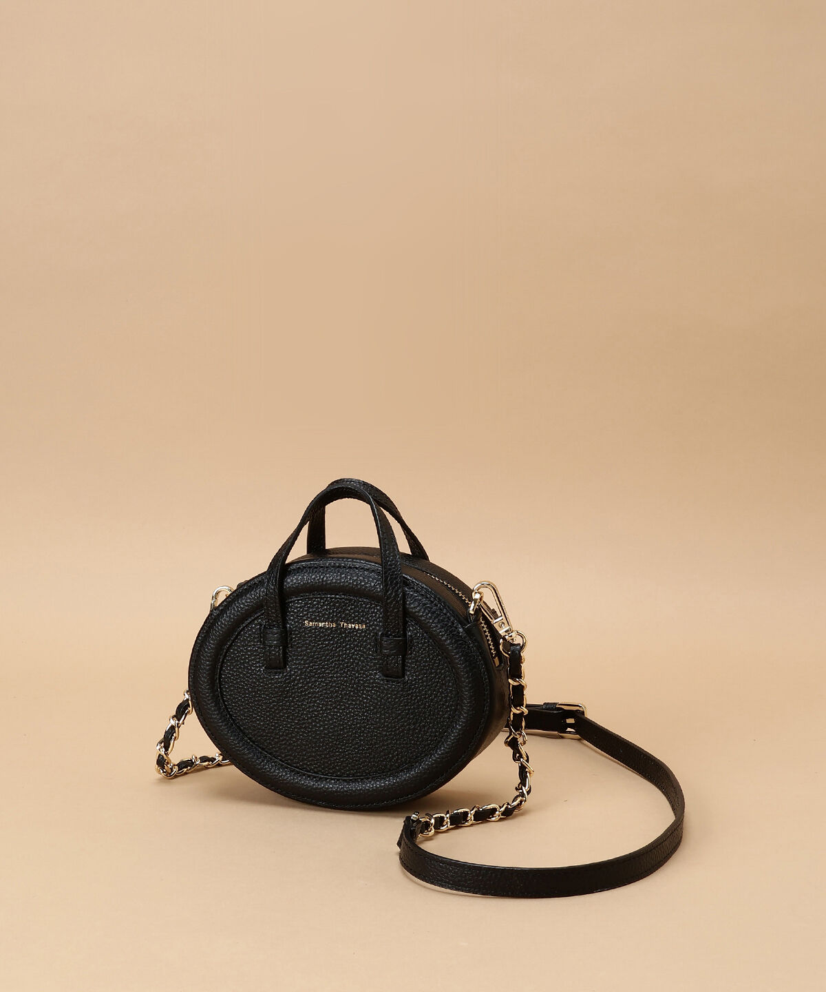Samantha Thavasa「シンプルサークル型 レザーミニショルダーバッグ」|ショルダー・メッセンジャー|