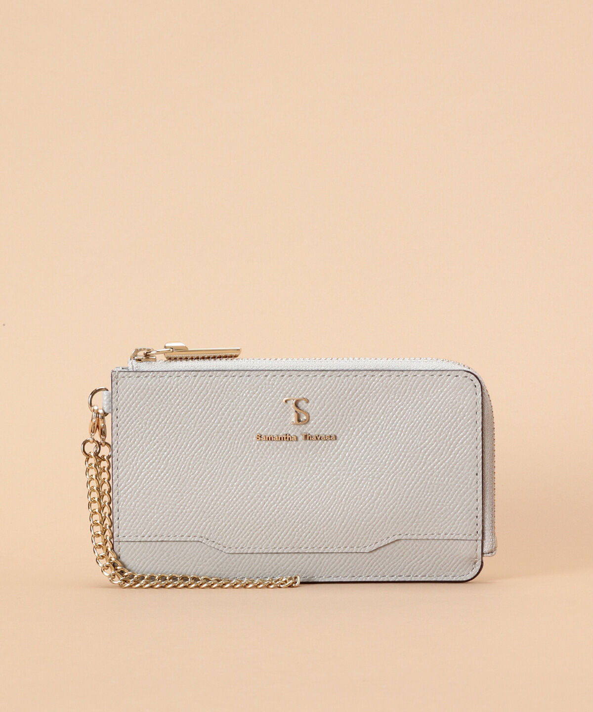 Samantha Thavasa「シンプルラメ マルチケース」|その他|グレー