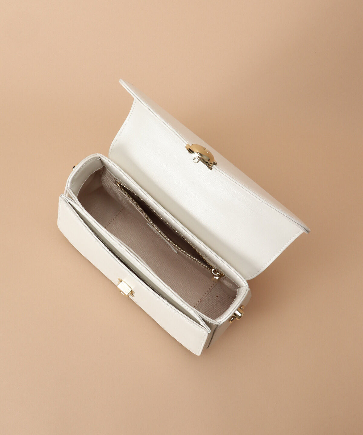 Samantha Thavasa「[日韓共同企画]シンプルスプリットレザーハンドバッグ」|ハンドバッグ|