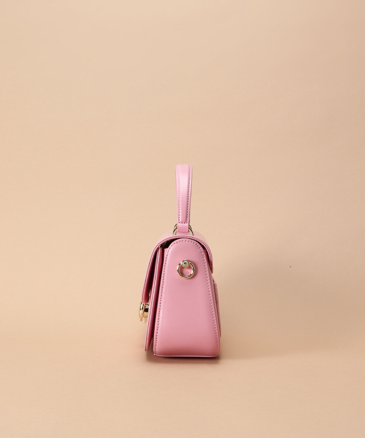 Samantha Thavasa「[日韓共同企画]シンプルスプリットレザーハンドバッグ」|ハンドバッグ|