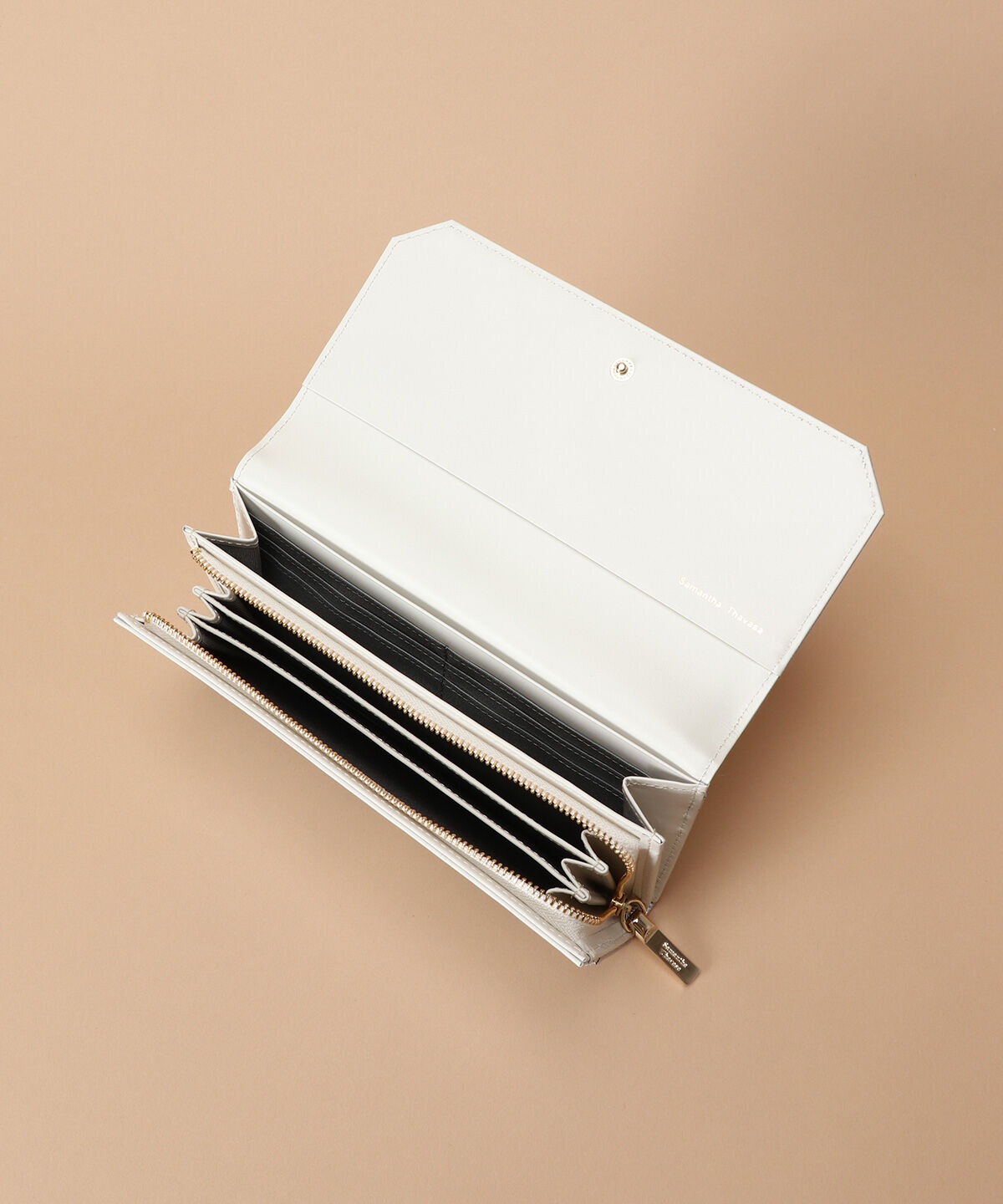 Samantha Thavasa「レース調型押し長財布」|財布|