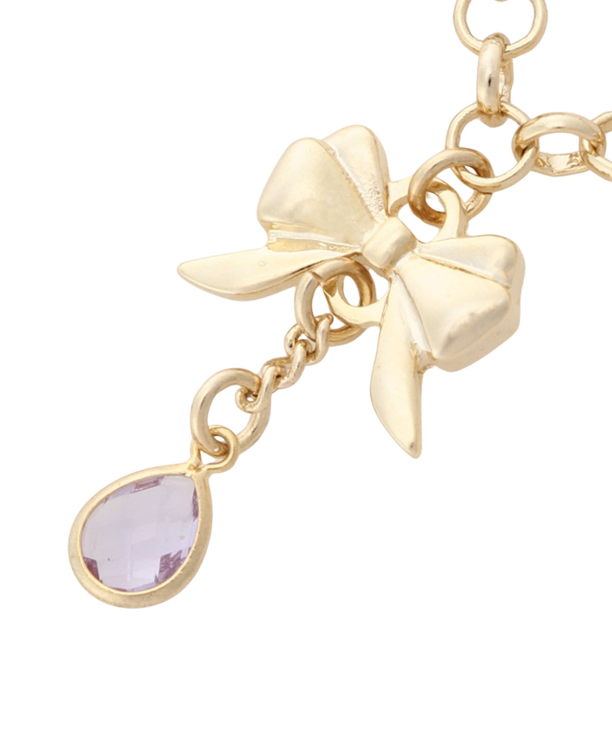 Samantha Thavasa「ゴールドリボンバッグチャーム」|チャーム・キーホルダー|