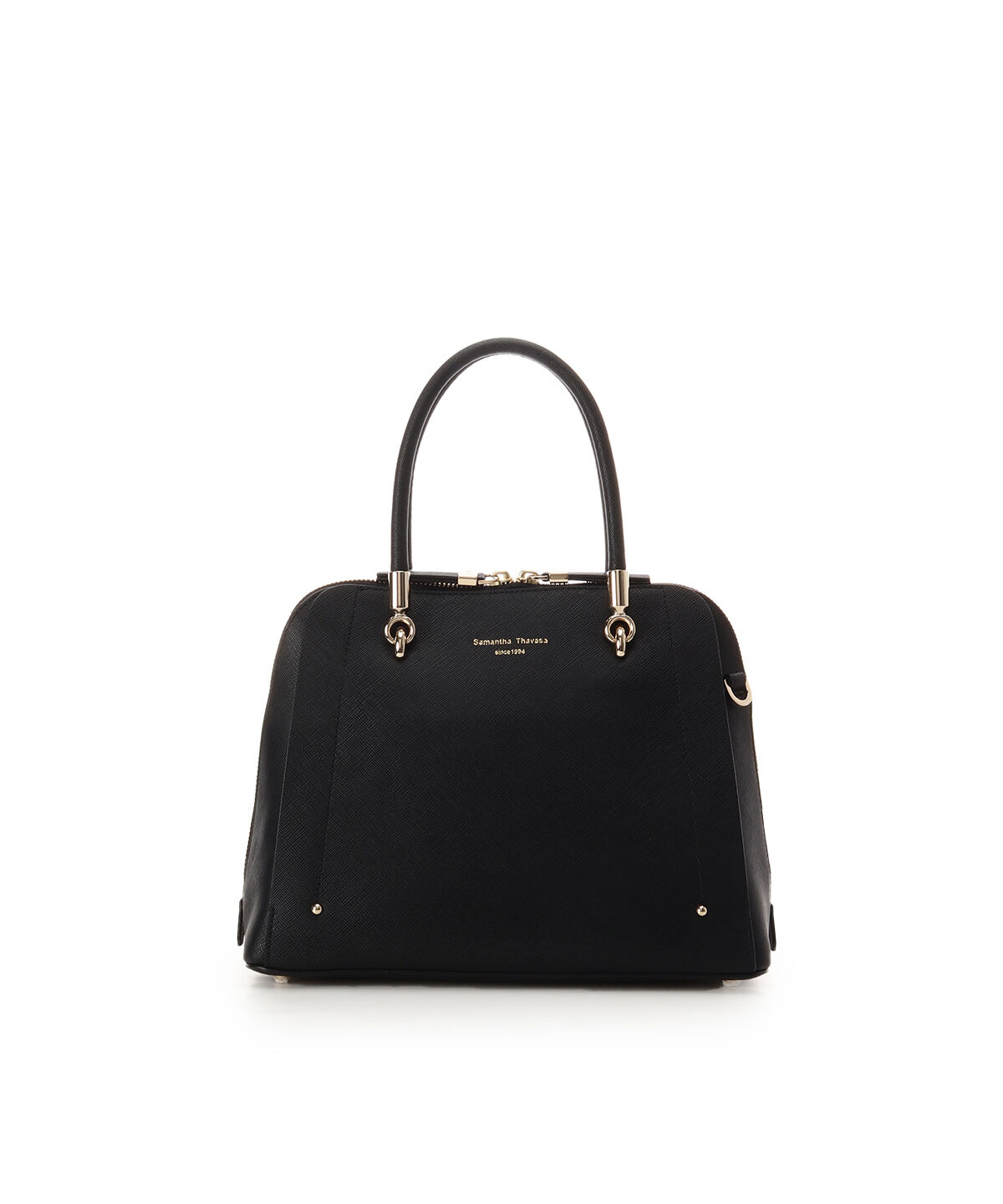 Samantha Thavasa「新アベクトワ ハンドバッグ」|ハンドバッグ|ブラック