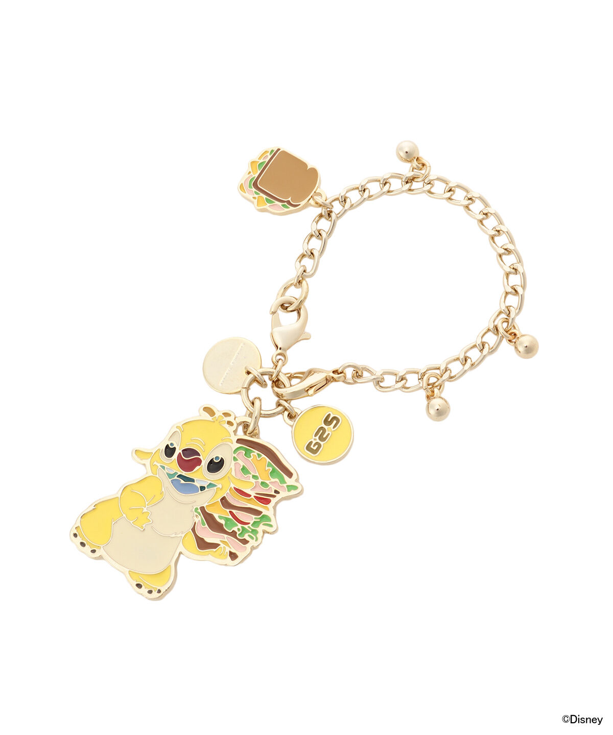 Samantha Thavasa「「スティッチ」&「エンジェル」コレクション 2wayチャーム（ルーベン）」|チャーム・キーホルダー|ゴールド