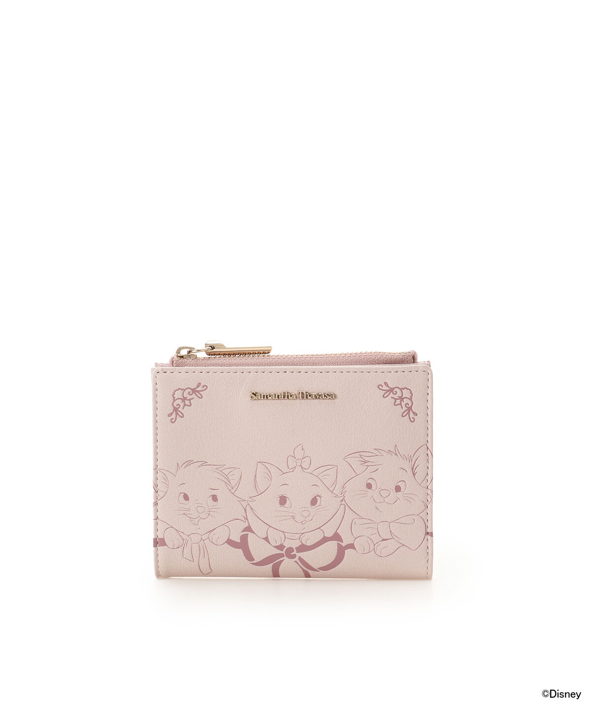 Samantha Thavasa「『おしゃれキャット』コレクション 折財布」|財布|ﾋﾟﾝｸﾍﾞｰｼﾞｭ