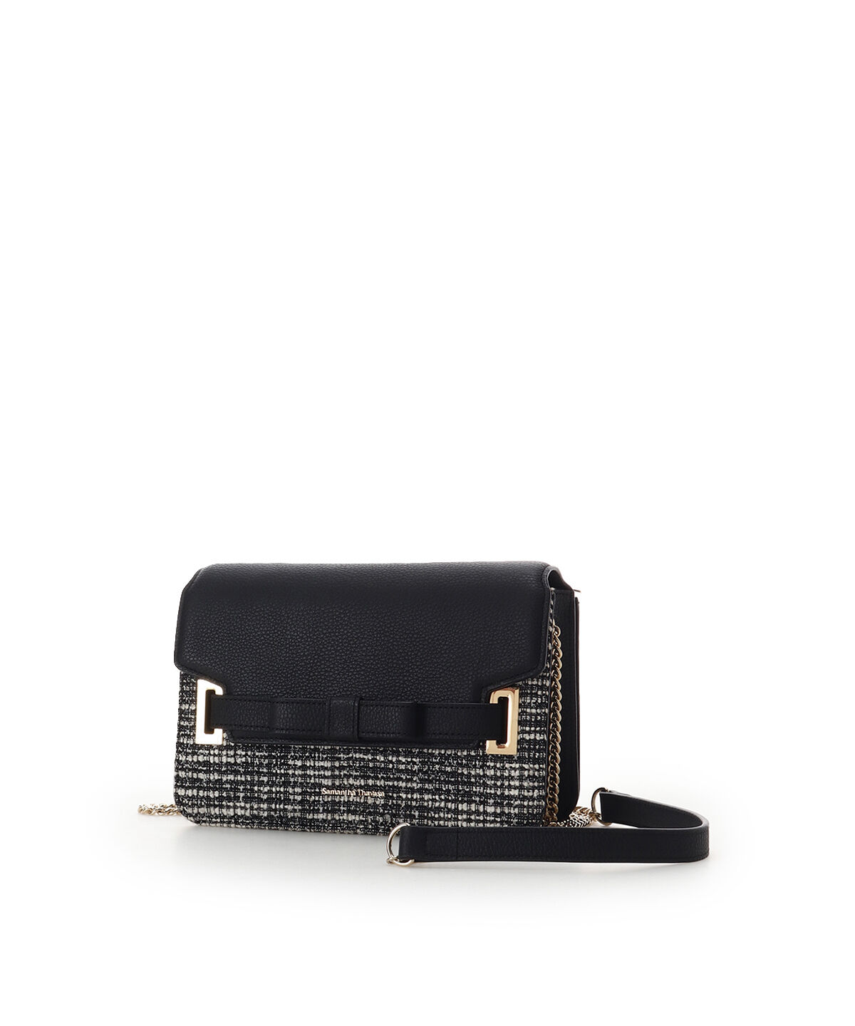 Samantha Thavasa「ループツイードデザイン エムシュシュⅢ ショルダーバッグ」|ショルダー・メッセンジャー|