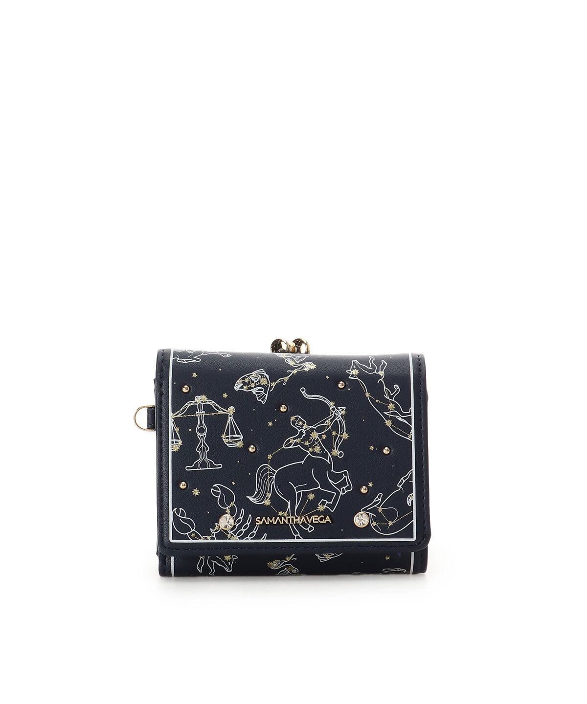 Samantha Vega「スターチャート折財布」|財布|ネイビー