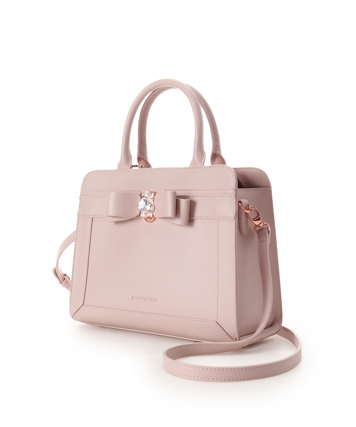 Samantha Vega「ジュエルリボンハンドバッグ」|ハンドバッグ|