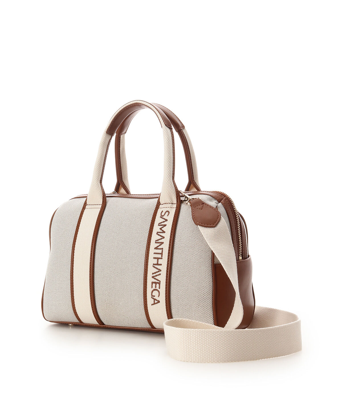 Samantha Vega「ロゴテープボストンバッグ（小）」|ボストンバッグ|