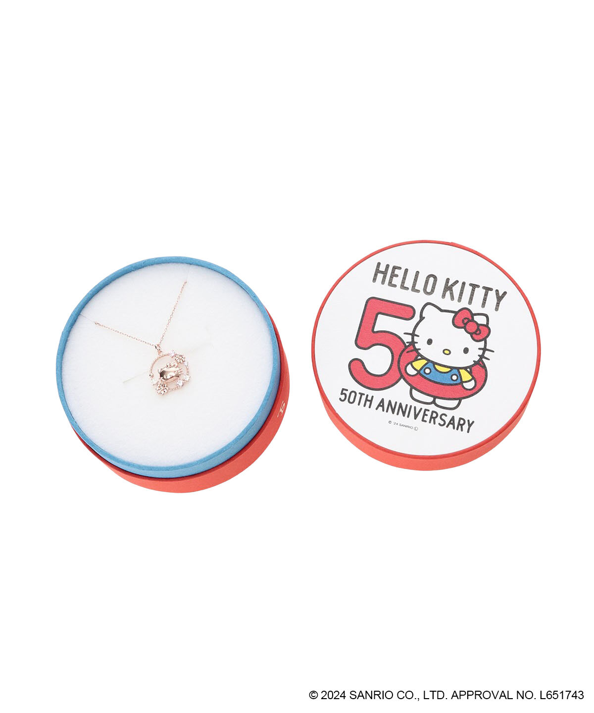 newme by Samantha Thavasa「「ハローキティ」50周年記念コレクション サークルネックレス」|ネックレス|