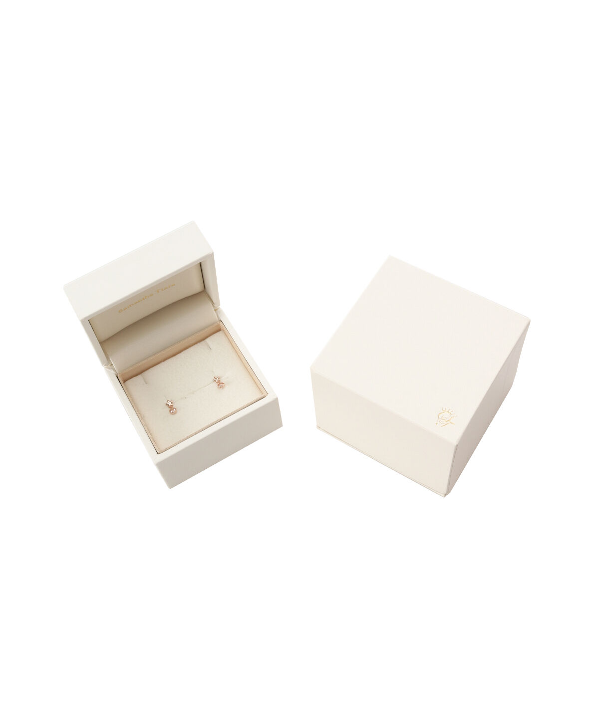 Samantha Tiara「K10PG ストーンピアス≪4月 誕生石≫」|ピアス|