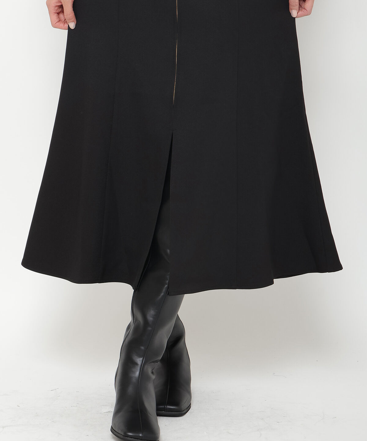 アンドクチュール「フロントジップマーメイドスカート」|スカート|