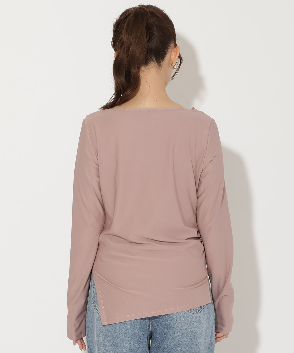 アンドクチュール「ドレープカットソー」|Tシャツ・カットソー|