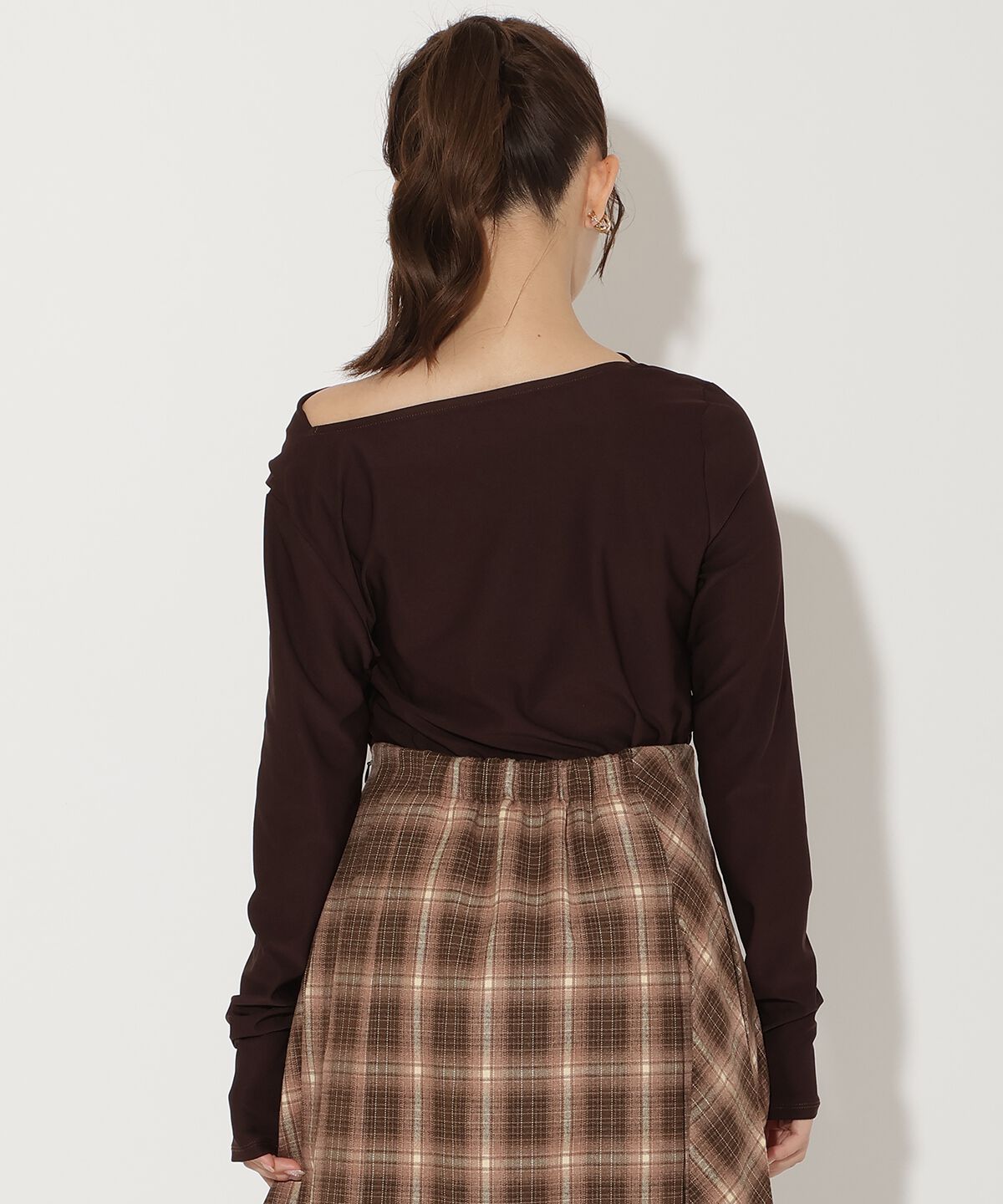 アンドクチュール「ドレープカットソー」|Tシャツ・カットソー|