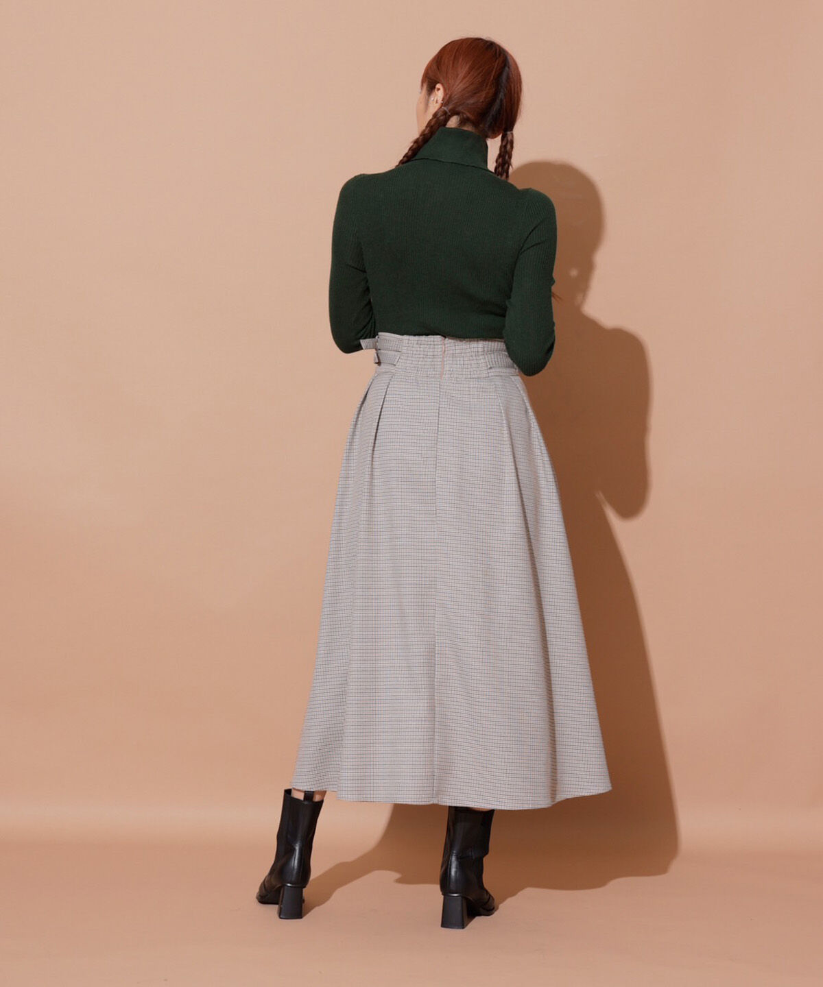 REDYAZEL「袖フレアタートルニット」|ニット・セーター|