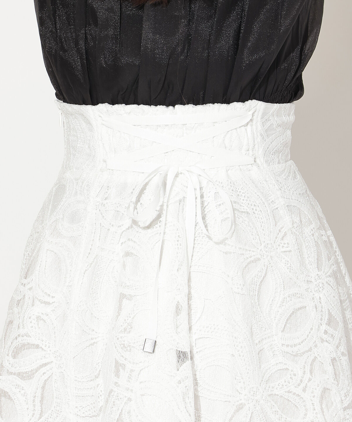 WILLSELECTION「リボンレーススカート」|フレア|