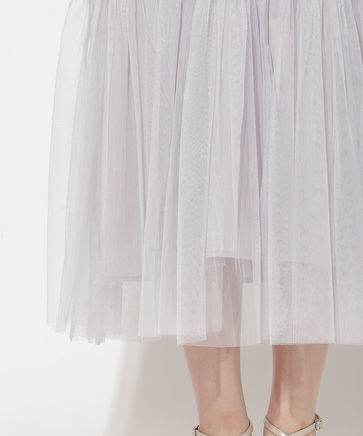 WILLSELECTION「ショルダーリボンチュールティアードワンピース」|ワンピース|