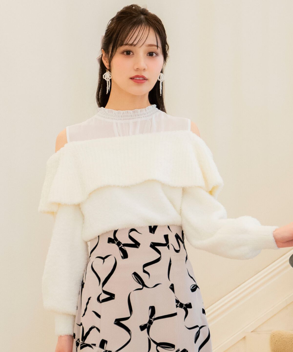 WILLSELECTION「プチテディヤーンプルオーバー」|ニット・セーター|